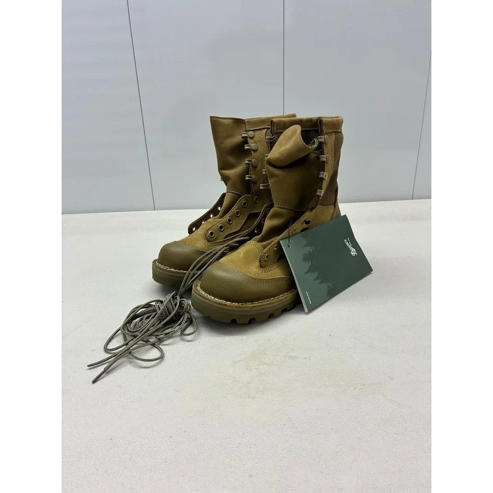 Danner USMC RAT 8 Mojave GTX Boots 15678 Gore-Tex Tan Nubuck Mens 6 R USA Made